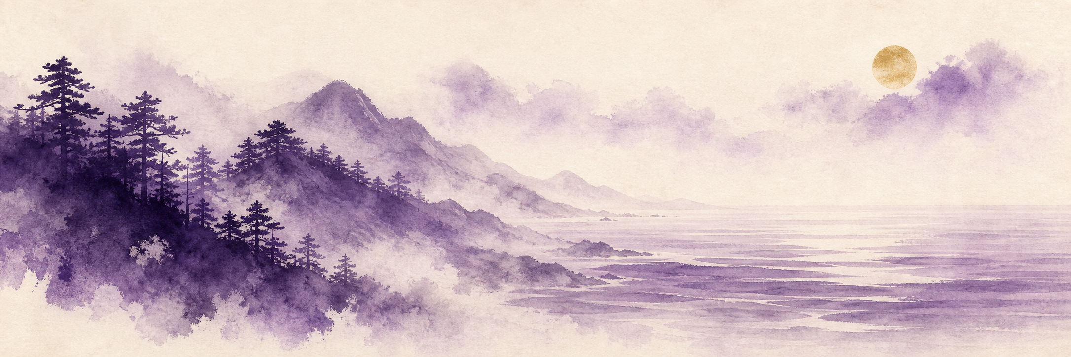 森・海・紫を描いた水彩の風景 — MOR & Co. の名の由来
